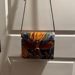 Patricia Nash Marigold Harvest floral crossbody